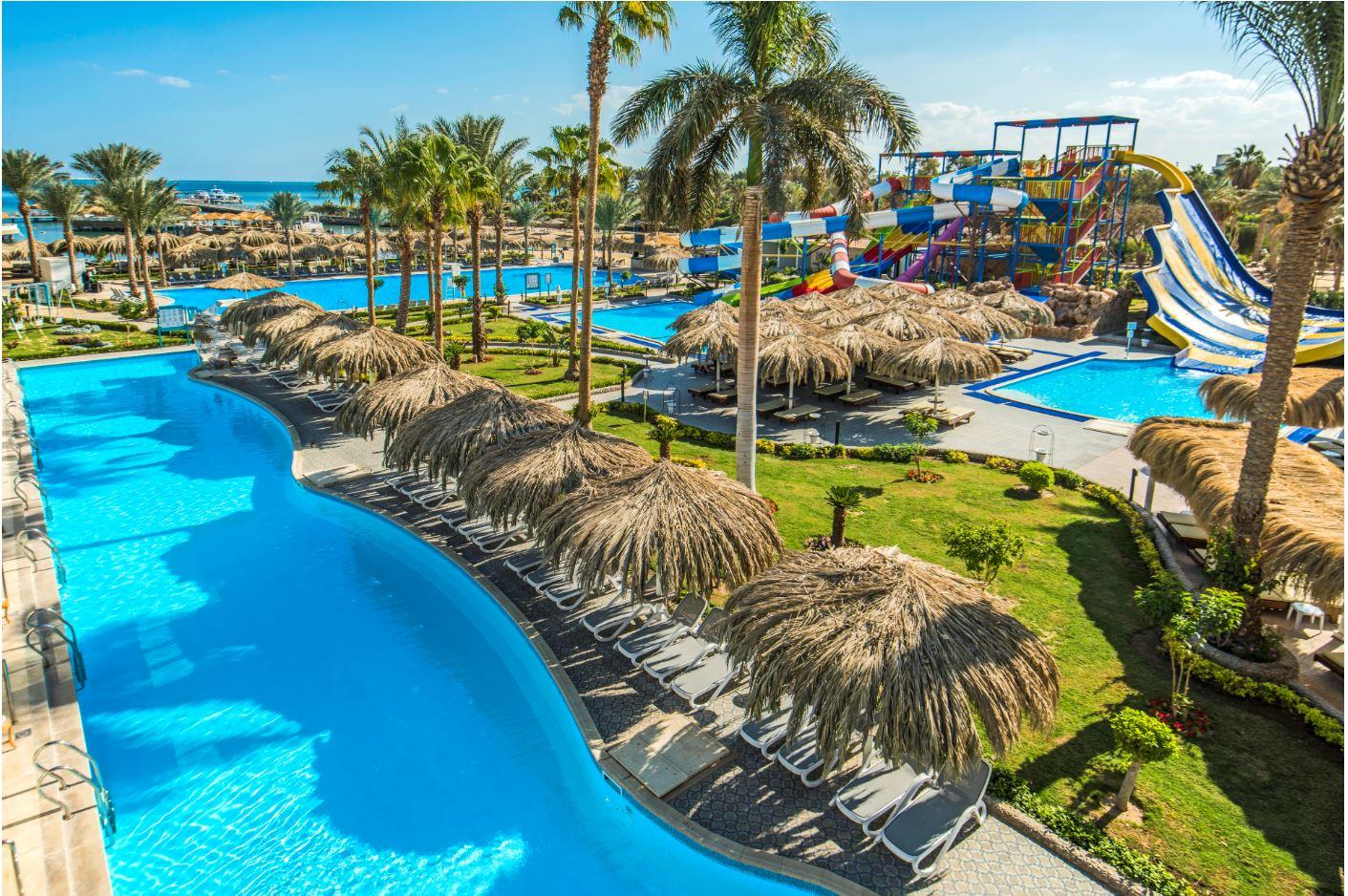 Sunrise Aqua Joy Resort Hurghada Esterno foto